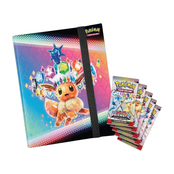 Pokémon TCG: Scarlet and Violet SV8.5 Prismatic Evolution Binder Collection