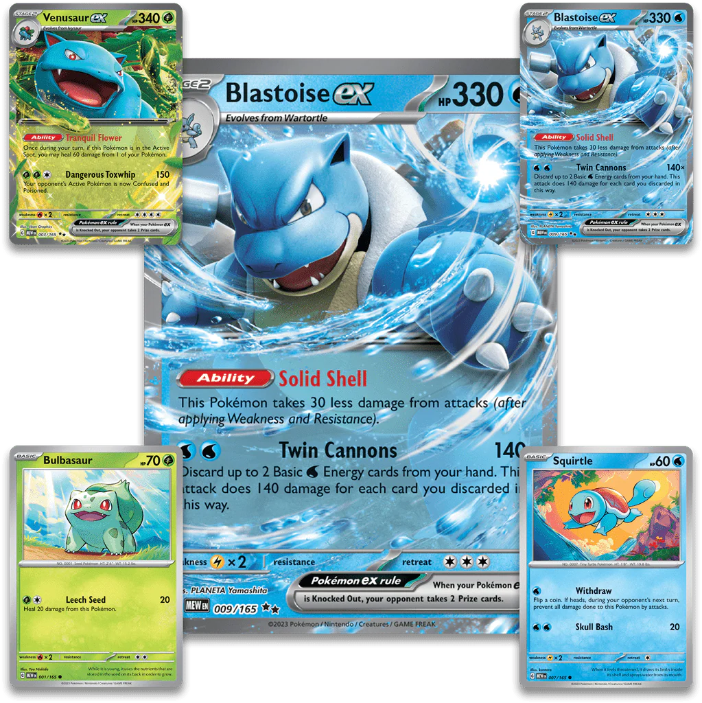Pokémon 151 Blooming Water Premium Collection