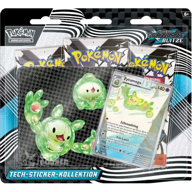 The Pokémon TCG: Scarlet & Violet 10.5 — Black Bolt Tech Sticker Collection