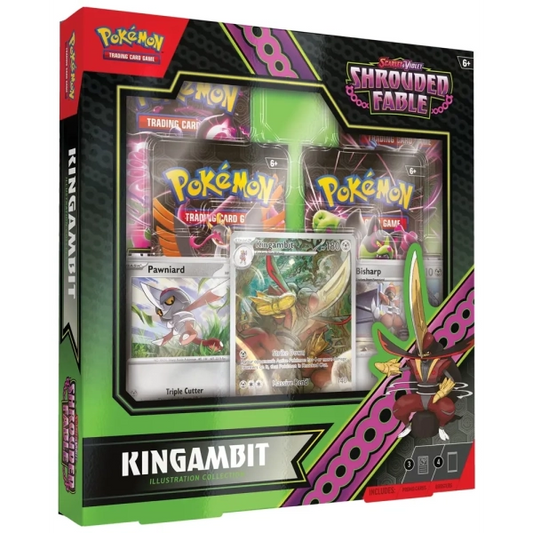 Pokémon TCG: Scarlet & Violet SV06.5 – Shrouded Fable Kingambit Illustration Collection