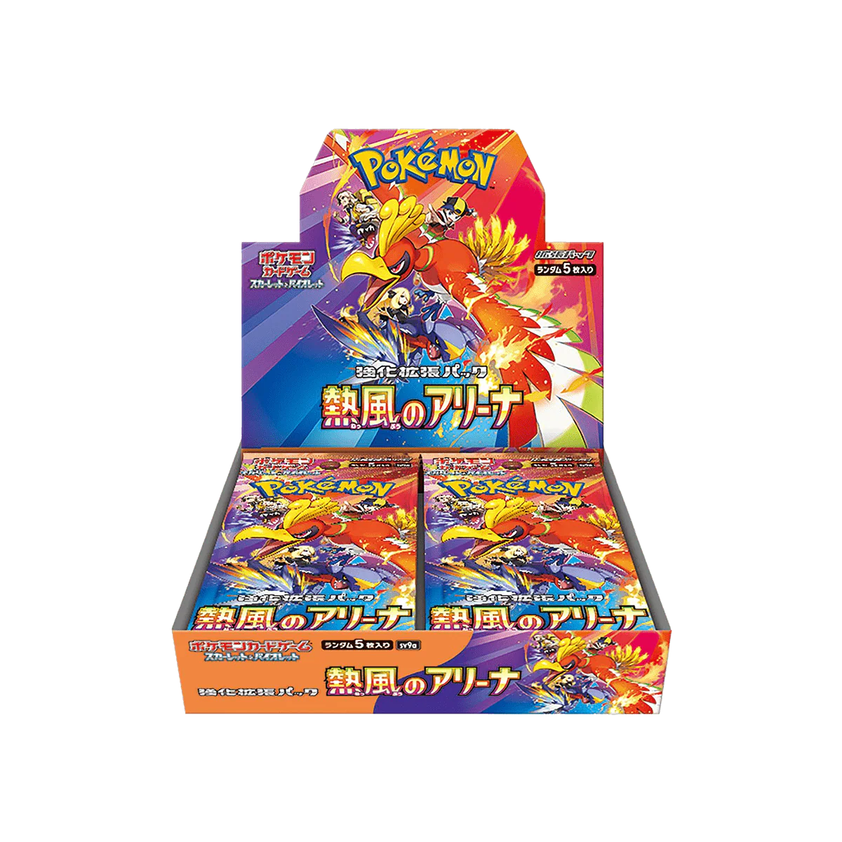 Pokémon TCG: Scarlet & Violet – SV9a Heat Wave Arena Booster Display - Japanese