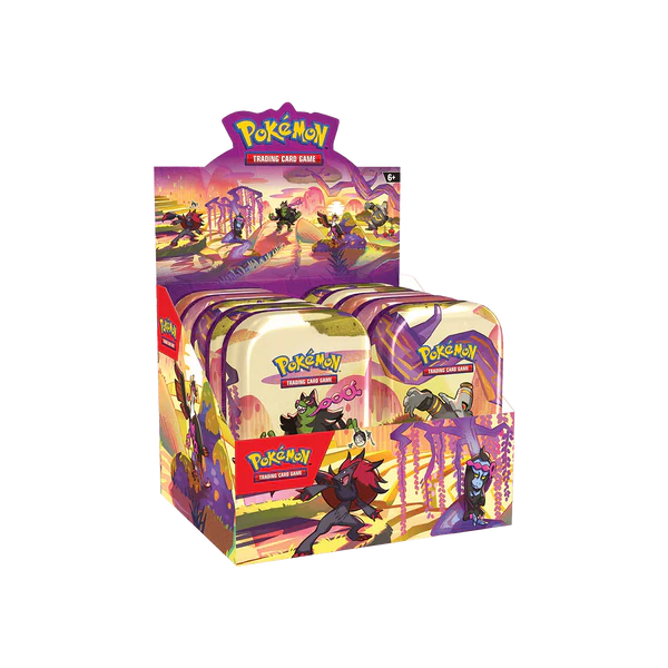 Pokémon TCG: Scarlet & Violet SV06.5 – Shrouded Fable Mini Tin Display