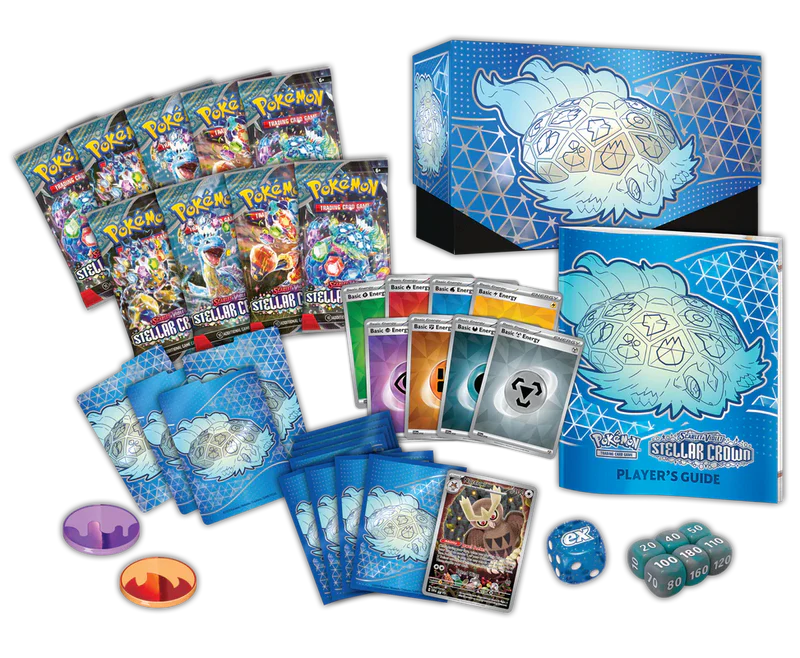 Pokémon TCG: Scarlet & Violet SV07 – Stellar Crown Elite Trainer Box