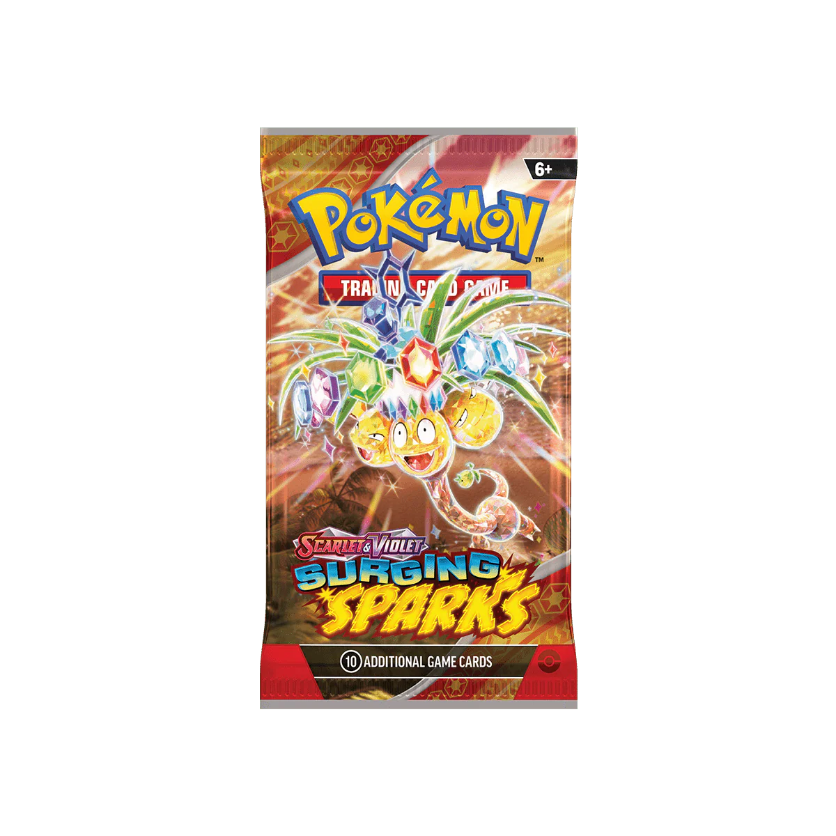 Pókemon TCG: Scarlet and Violet SV08 Surging Spark Booster