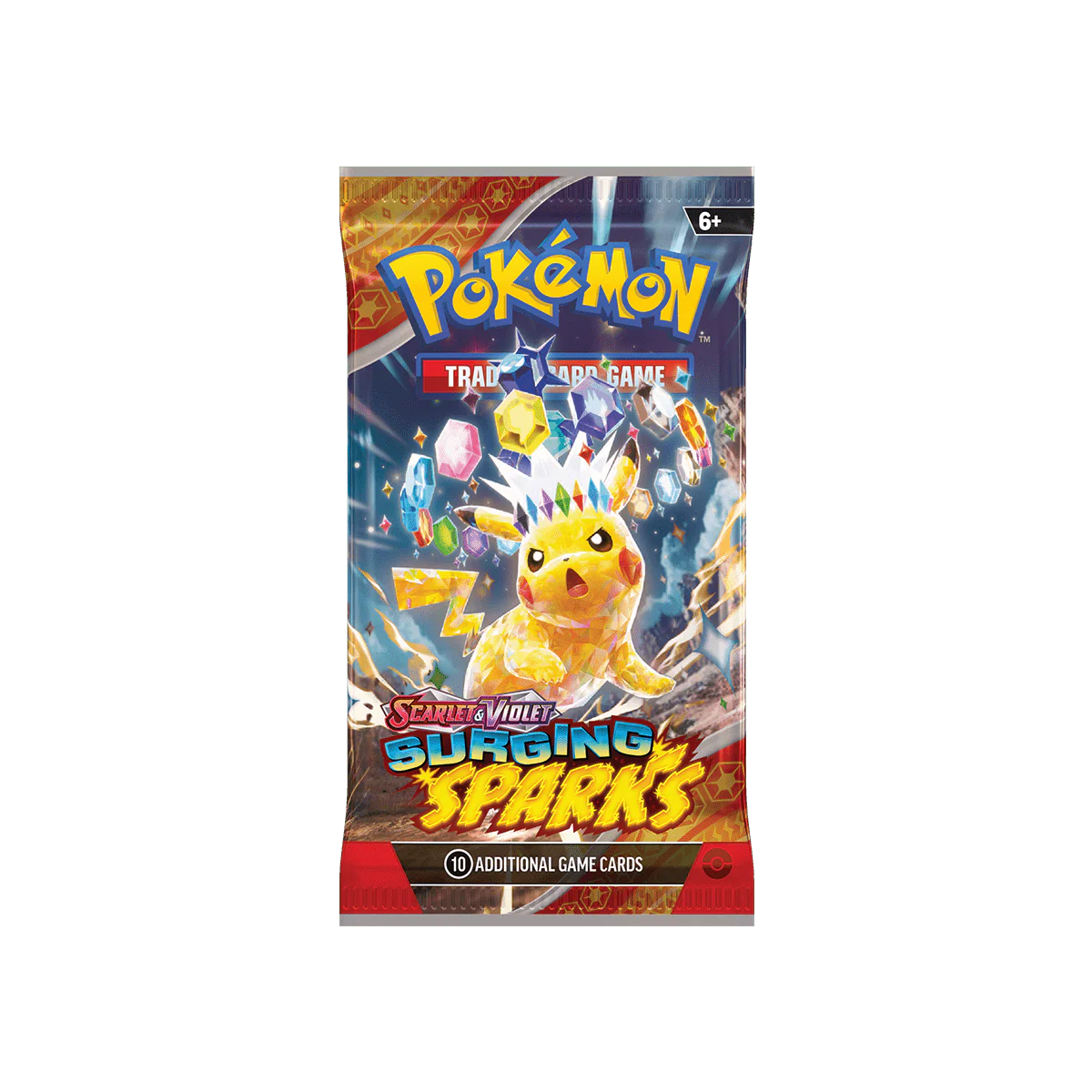 Pókemon TCG: Scarlet and Violet SV08 Surging Spark Booster