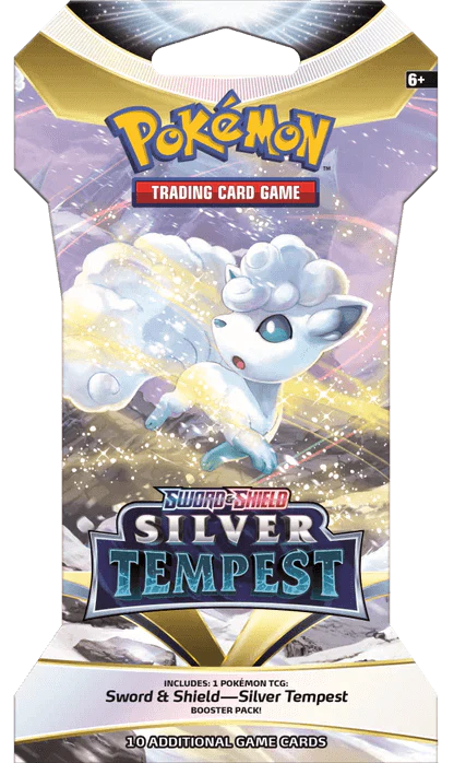Pokemon TCG: Sword & Shield S11 Silver Tempest Sleeved Booster