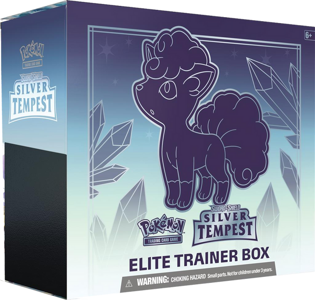 Pokémon TCG: Sword & Shield S11 Silver Tempest Elite Trainer Box