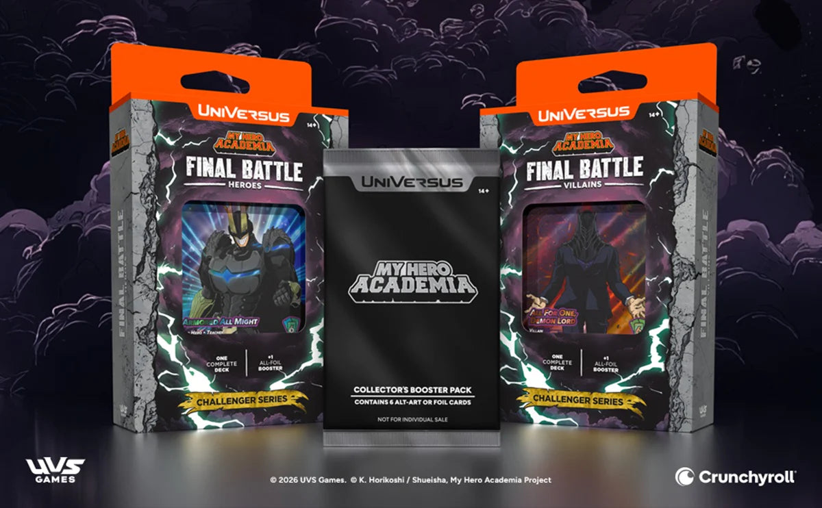 UniVersus TCG: My Hero Academia - Challenger Series: Final Battle - Assorted Display - EN