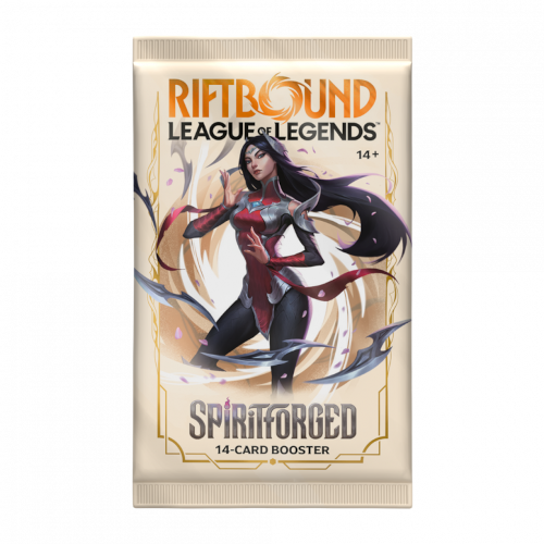 Riftbound League of Legends - Set Two Spiritforged Booster (14 cards) www.pokefaust.ch Riftbound League of Legends - Set Two Spiritforged Booster (14 cards) www.pokefaust.ch