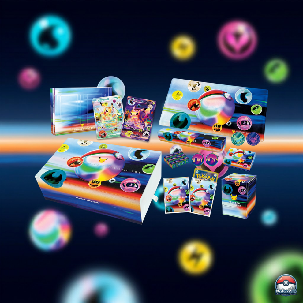Pokémon 30th Celebration Futuristic Box