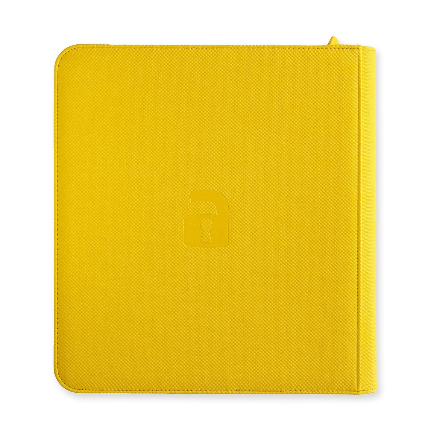 Exo-Tec Zip Binder 12-Pocket Sideloading Trading Carde Binder - Yellow