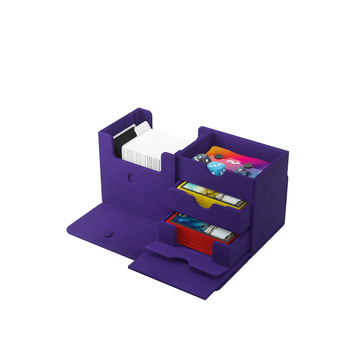Gamegenic – The Academic 133+ XL Deck Box (Purple/Purple)