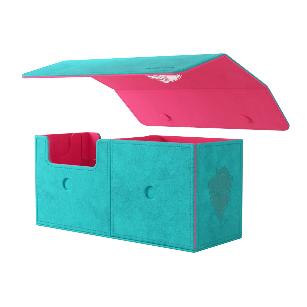 Gamegenic – The Academic 133+ XL Deck Box (Teal/Pink)