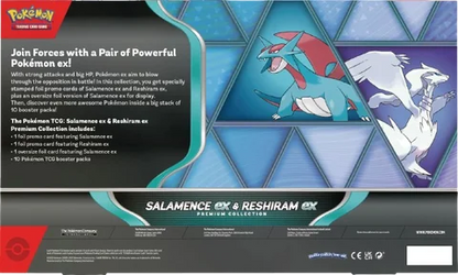 Pokémon TCG: Mega Evolution Salamence EX & Reshiram EX Premium Collection