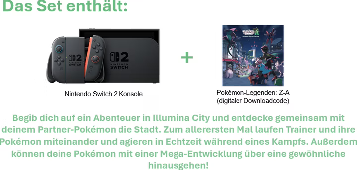 Nintendo Switch 2 Pokémon Legends: Z-A - Nintendo Switch 2 Edition