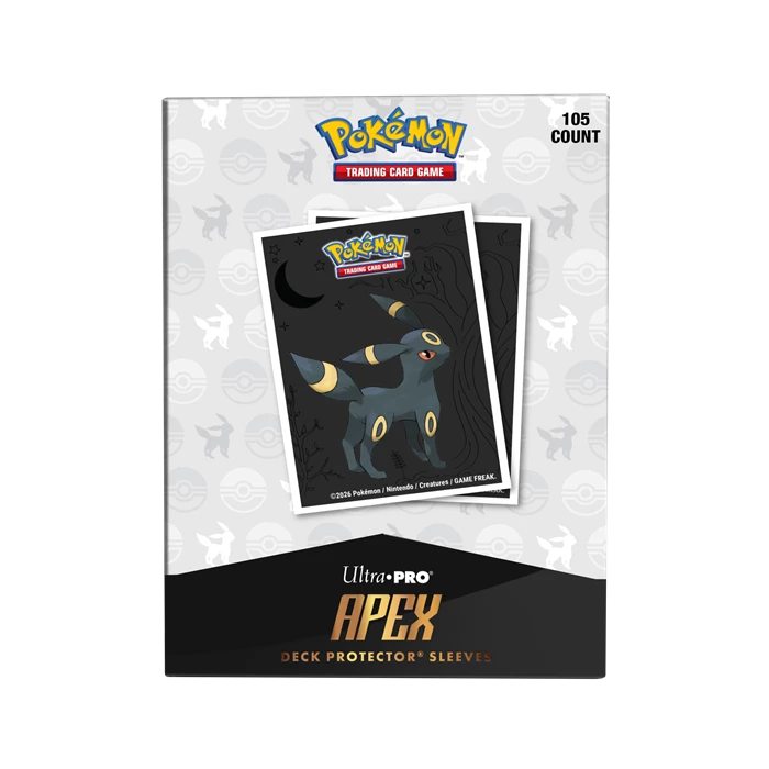 Umbreon APEX sleeves packaging front