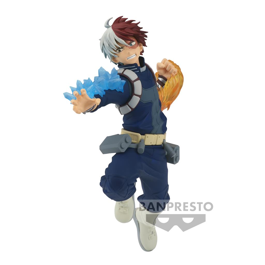 Merchandise - My Hero Academia - Banpresto The Amazing Heroes Plus Figure - Shoto Todoroki - Vol. 5