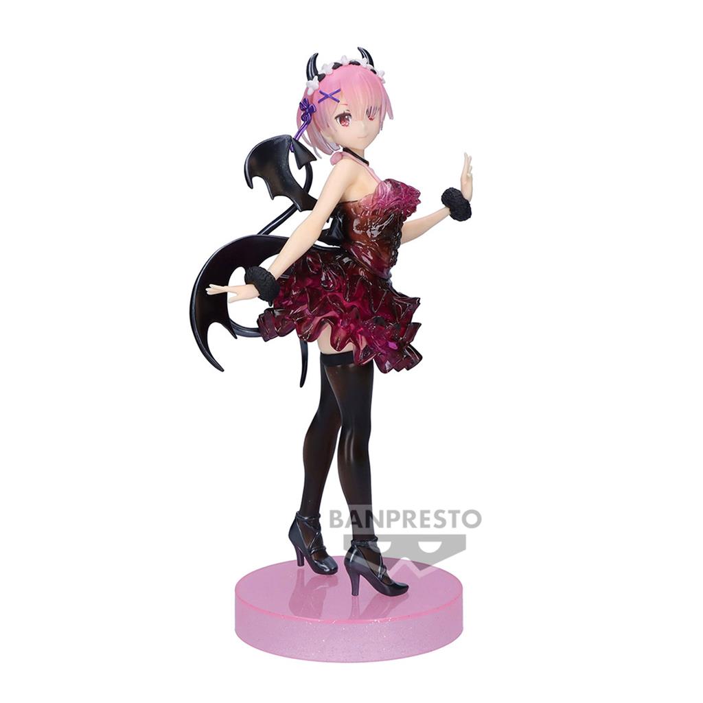 Merchandise - Re:ZERO -Starting Life in Another World - Banpresto Espresto Clear & Dressy Figure - Ram