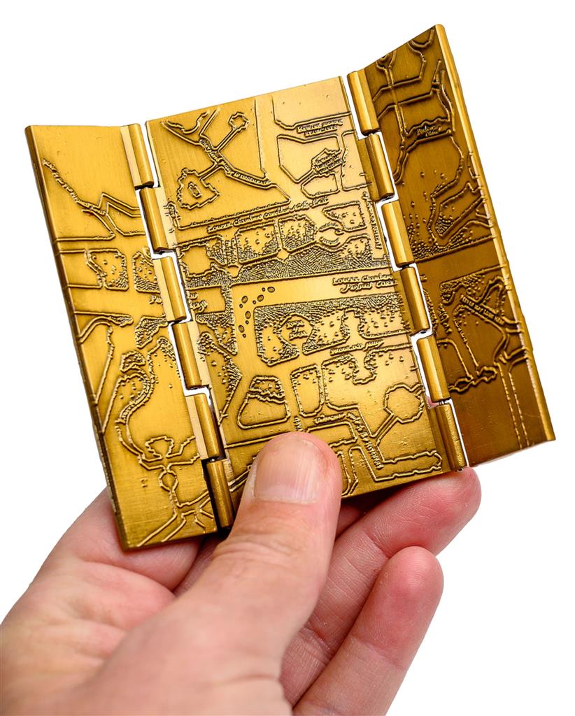 Merchandise - Harry Potter - Collector's Metal Marauder's Map