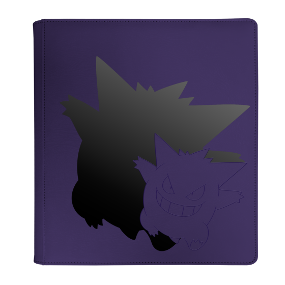 Pokémon TCG: Ultra Pro – Gengar Elite Series 12-Pocket Zippered Pro-Binder