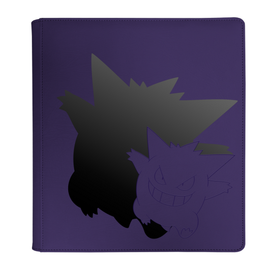 Pokémon TCG: Ultra Pro – Gengar Elite Series 12-Pocket Zippered Pro-Binder