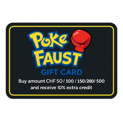 Poké Faust Gift Card Voucher Helloween Edition – Get 10% Extra Credit!