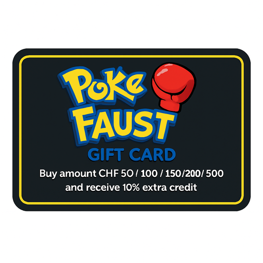 Poké Faust Gift Card Voucher Helloween Edition – Get 10% Extra Credit!