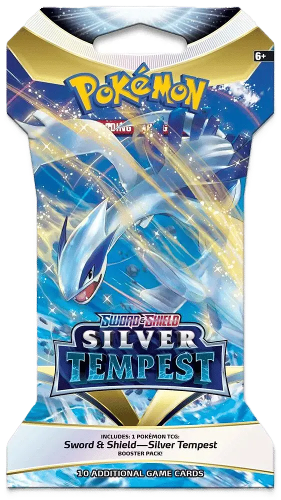 Pokemon TCG: Sword & Shield S11 Silver Tempest Sleeved Booster