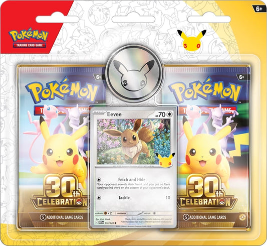 Pokémon TCG 30th Celebration 2 Pack Blister