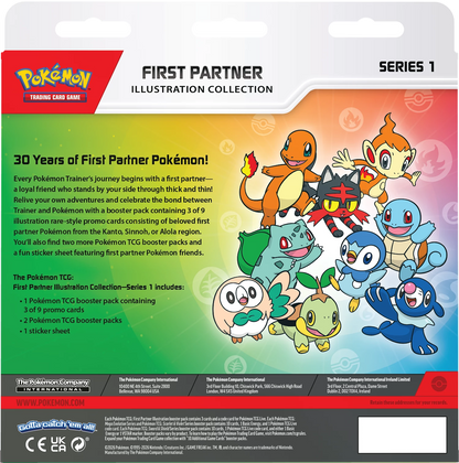 Pokémon Trading Card Game: First Partner Illustration Collection Box