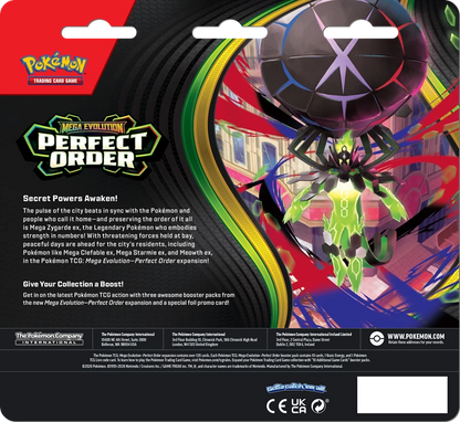 Pokémon TCG: ME03 Perfect Order Three Pack Blister