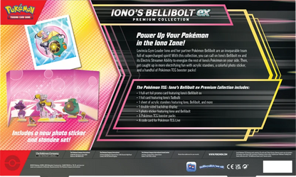 Pokémon TCG: Iono´s Bellibolt Ex Premium Collection