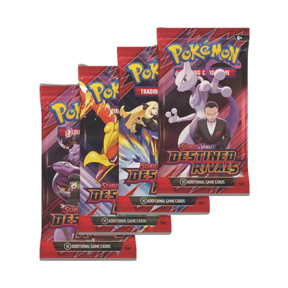 Pokémon TCG: Scarlet and Violet SV10 Destined Rivals Booster Bundle (6 Boosters)