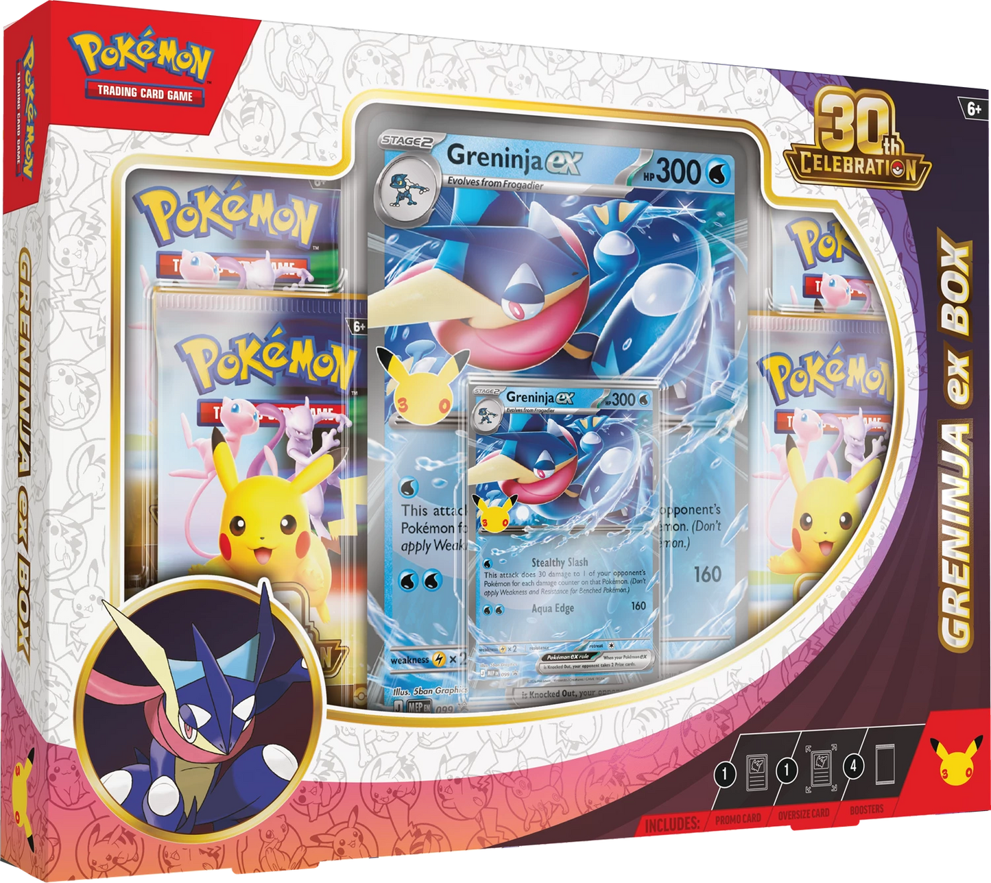 Pokémon TCG 30th Celebration Greninja ex Box