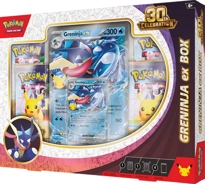 Pokémon TCG 30th Celebration Greninja ex Box