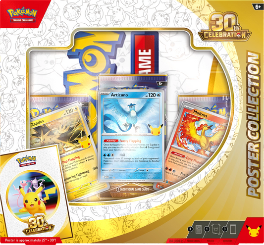 Pokémon TCG 30th Celebration Poster Collection