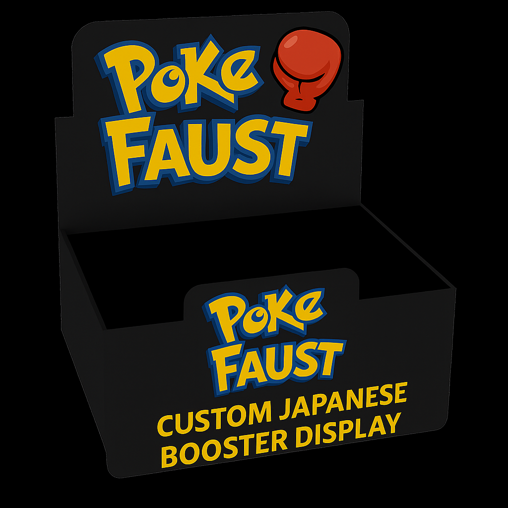 Pokémon TCG: Poke Faust Pokémon Custom Japanese Display (30 Boosters)