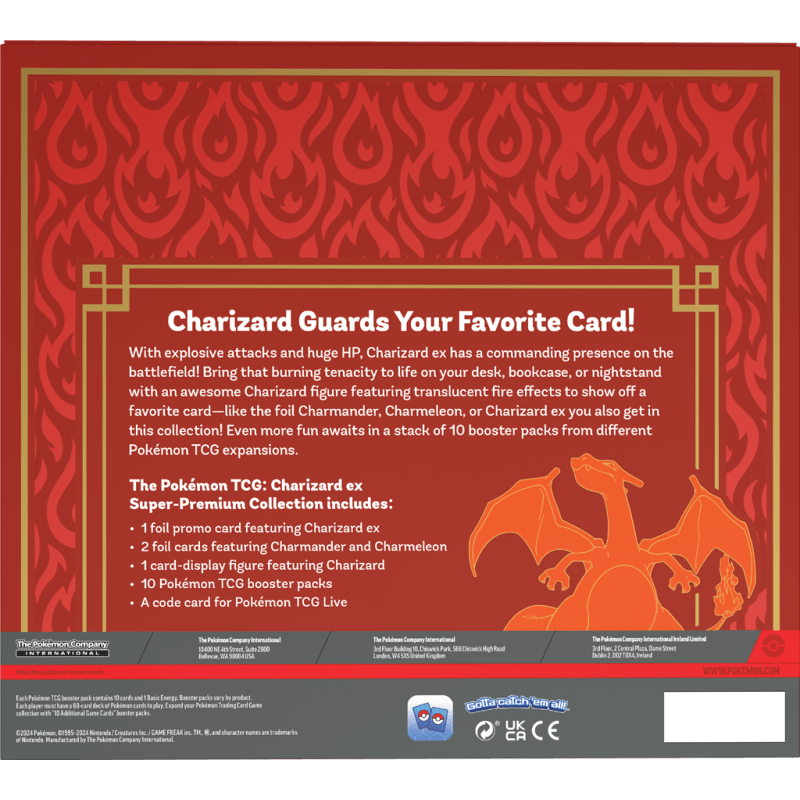Pokémon Charizard EX Super Premium Collection (10 Boosters)