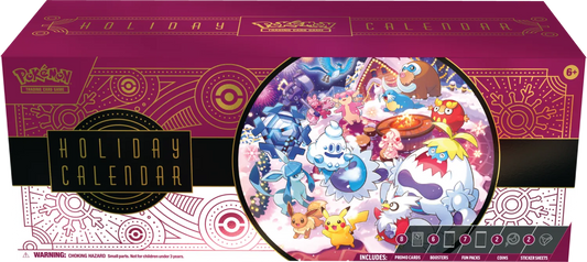 Pókemon Scarlet and Violet Christmas Calendar 2025