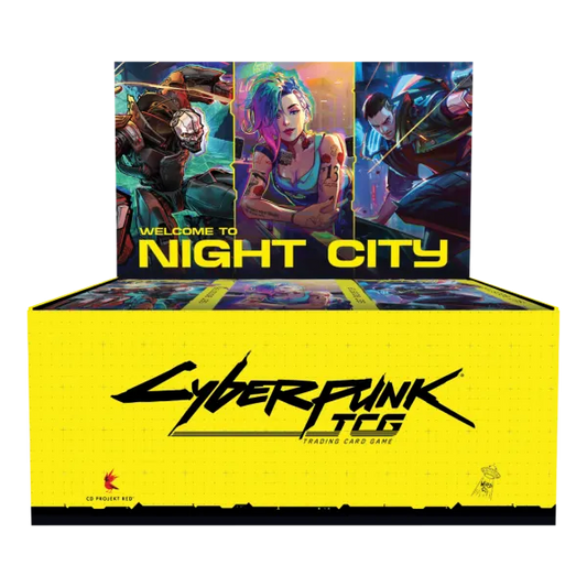 Cyberpunk TCG - Welcome To Night City - Booster Display (24 Packs) - EN