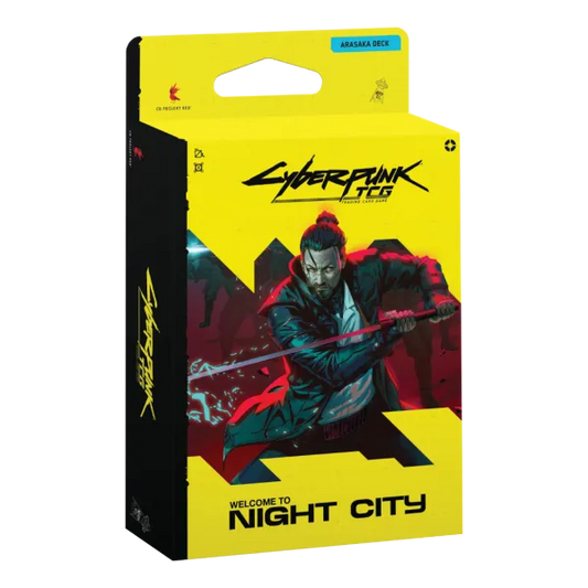 Cyberpunk TCG - Welcome To Night City - Starter Deck - Embracing Power - EN