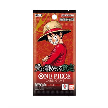 One Piece Trading Card Game: OP13 Carrying on His Will Display Japanese (24 Boosters)