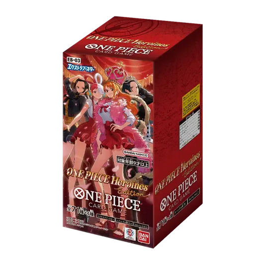 One Piece Trading Card Game: EB03 Heroines Edition Japanese Display (24 Boosters)