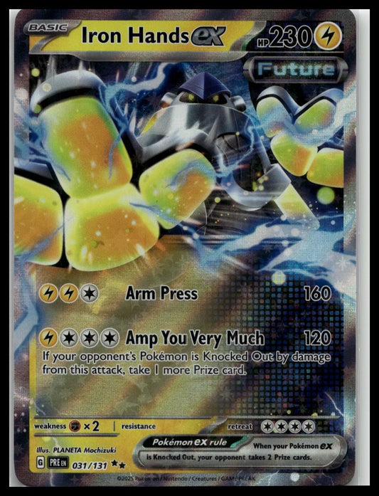 SV: Prismatic Evolutions #031/131 Iron Hands ex