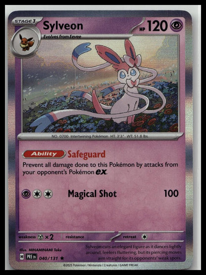 SV: Prismatic Evolutions #040/131 Sylveon