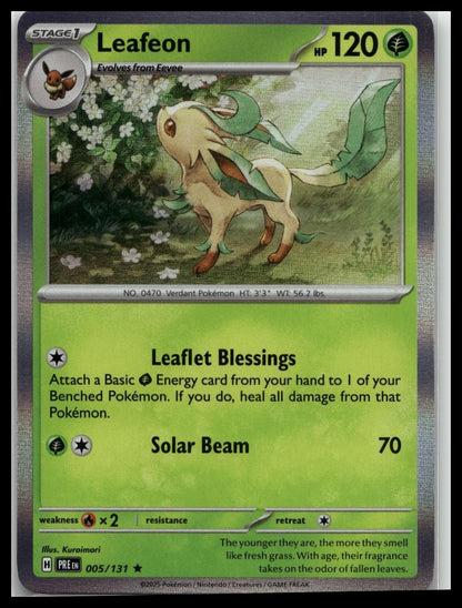 SV: Prismatic Evolutions #005/131 Leafeon