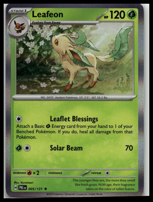 SV: Prismatic Evolutions #005/131 Leafeon