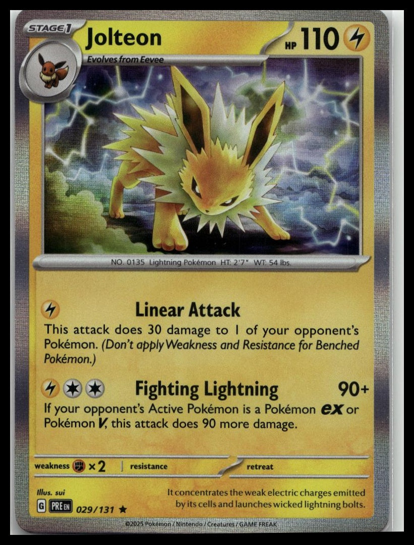 SV: Prismatic Evolutions #029/131 Jolteon