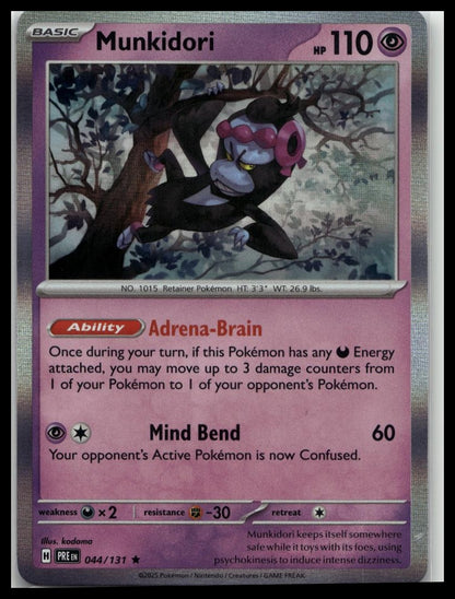 SV: Prismatic Evolutions #044/131 Munkidori
