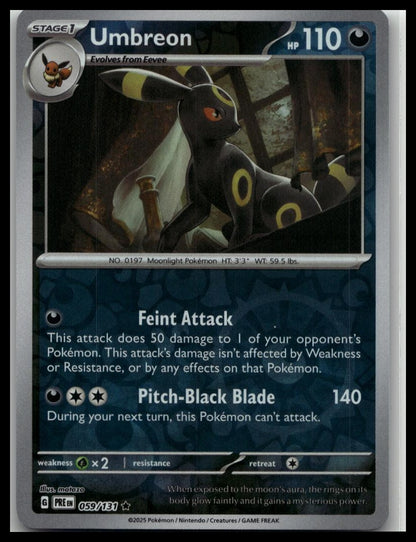 SV: Prismatic Evolutions #059/131 Umbreon